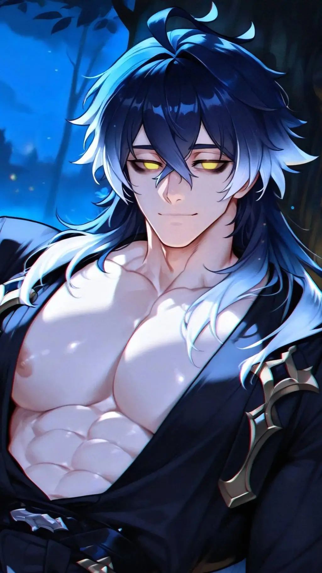 ai character: Sky background