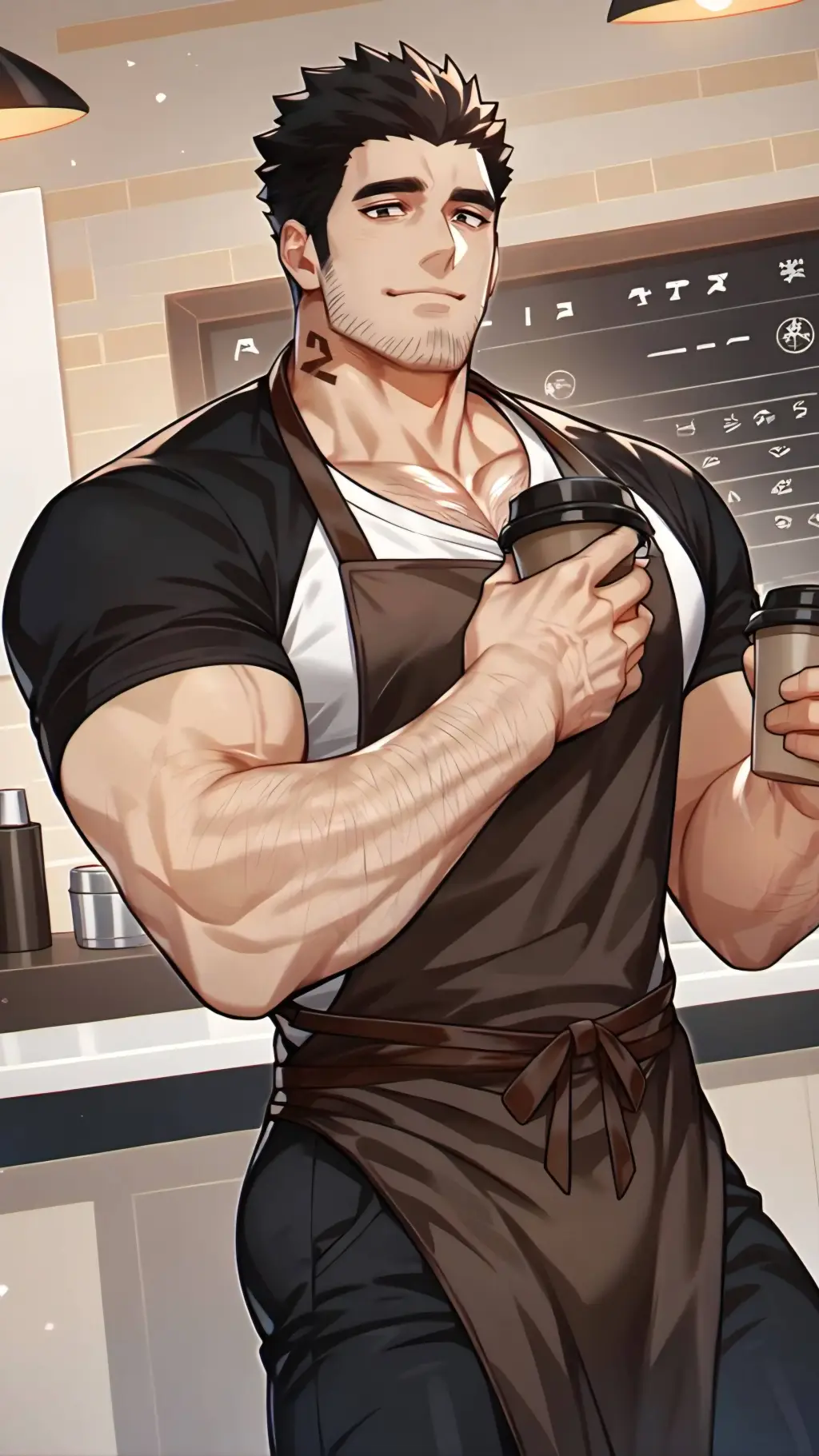 ai character: Max background