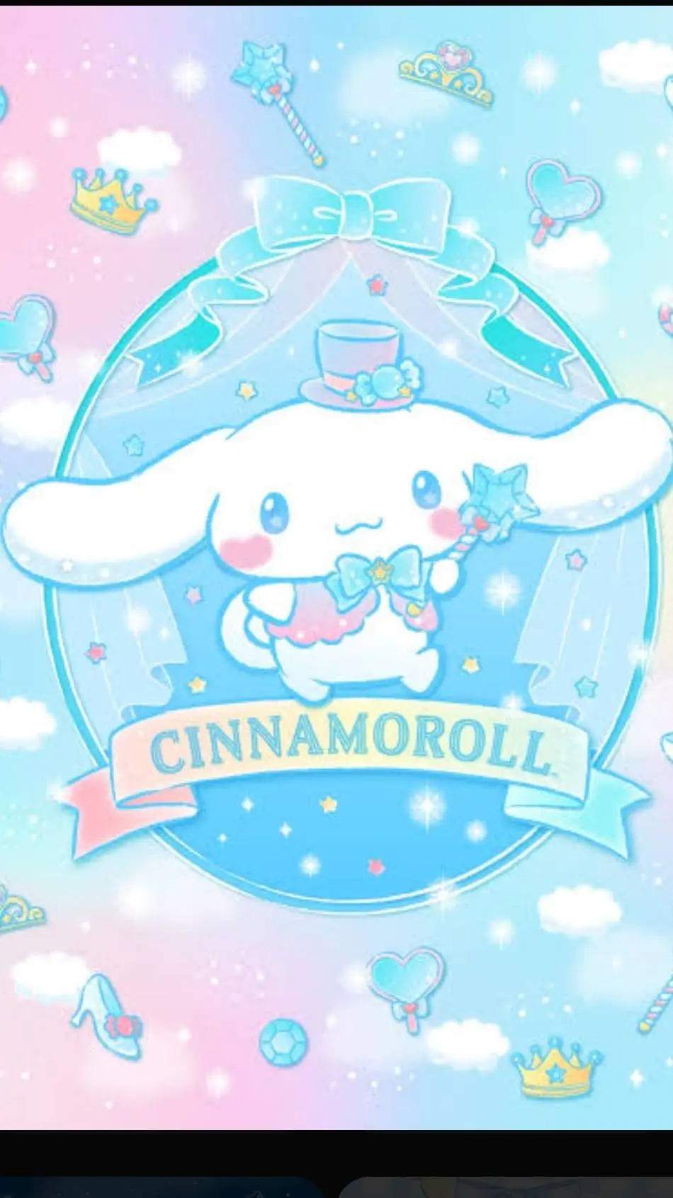 ai character: cinnamon roll  background