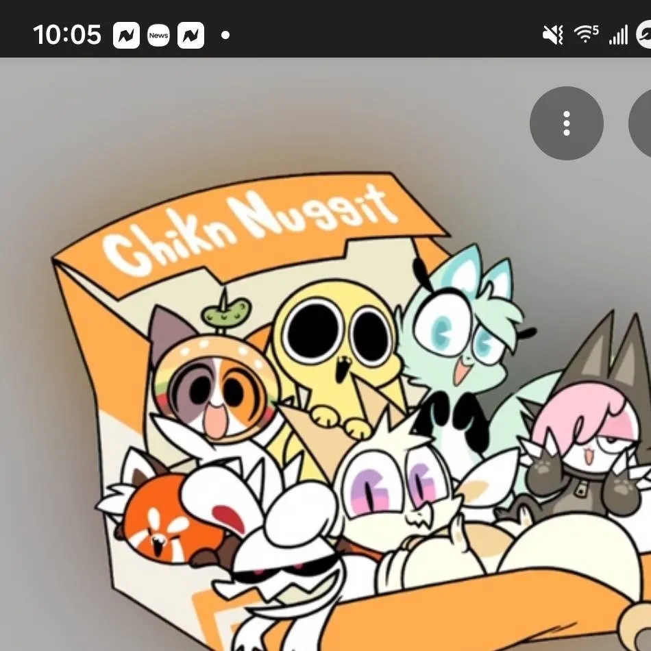 chat with ai character: chick'n nugget 