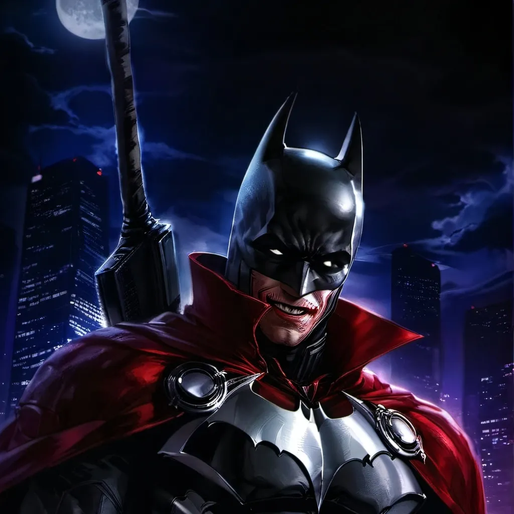 chat with ai character: the Bat man who la