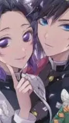 ai character: shinobu x giyu background