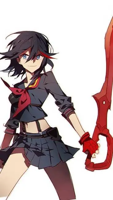 ai character: ryuko matoi background