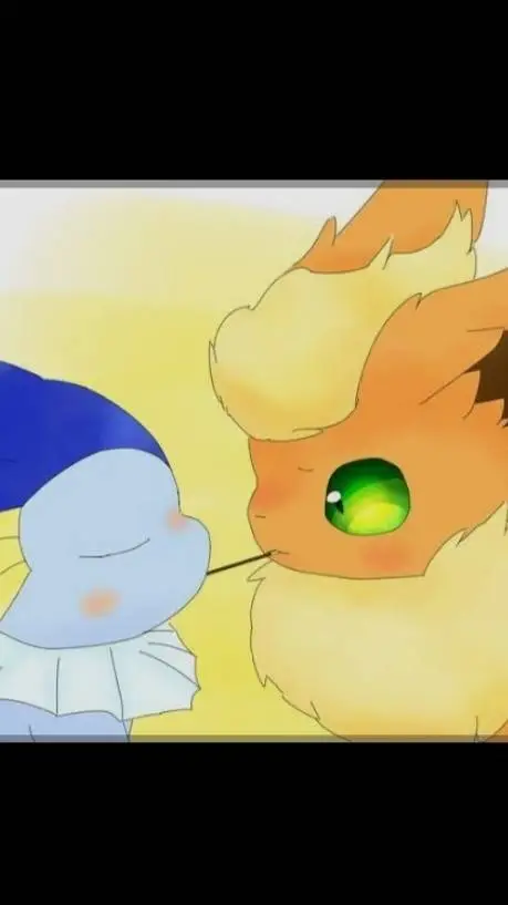 ai character: vaporeon x flareon background
