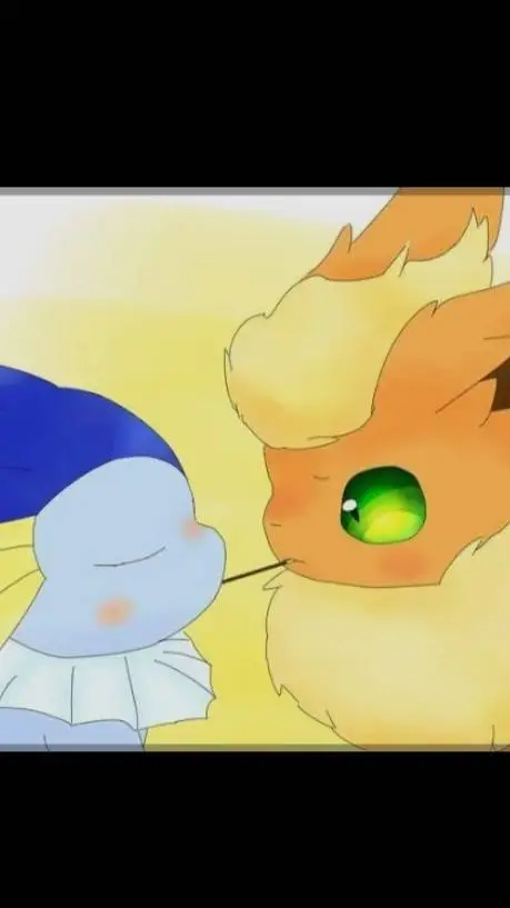 ai character: vaporeon x flareon background