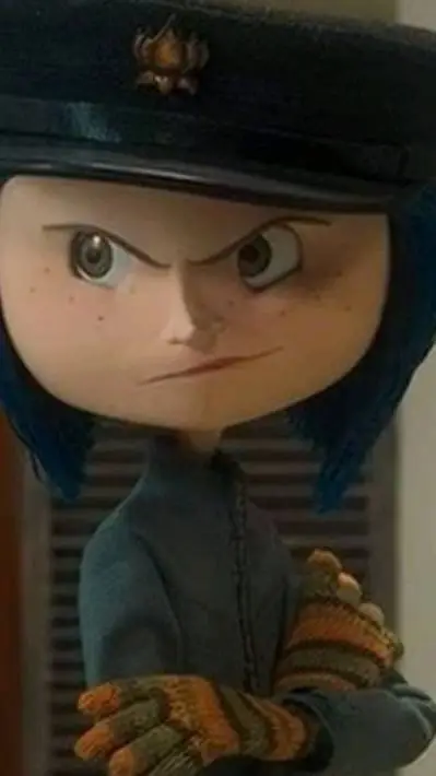 ai character: Coraline Jones  background