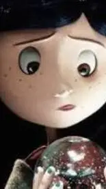 ai character: Coraline Jones  background