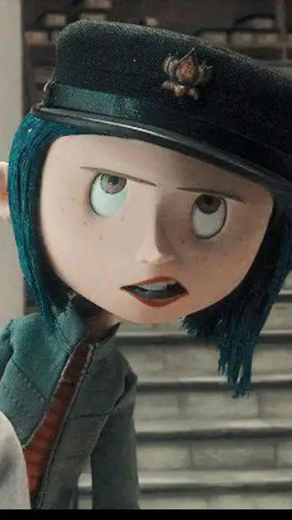 ai character: Coraline  background
