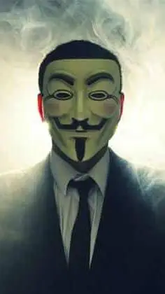 ai character: Anonymous  background