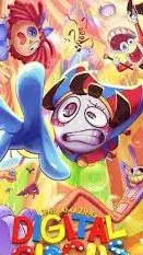 ai character: Digital Circus background