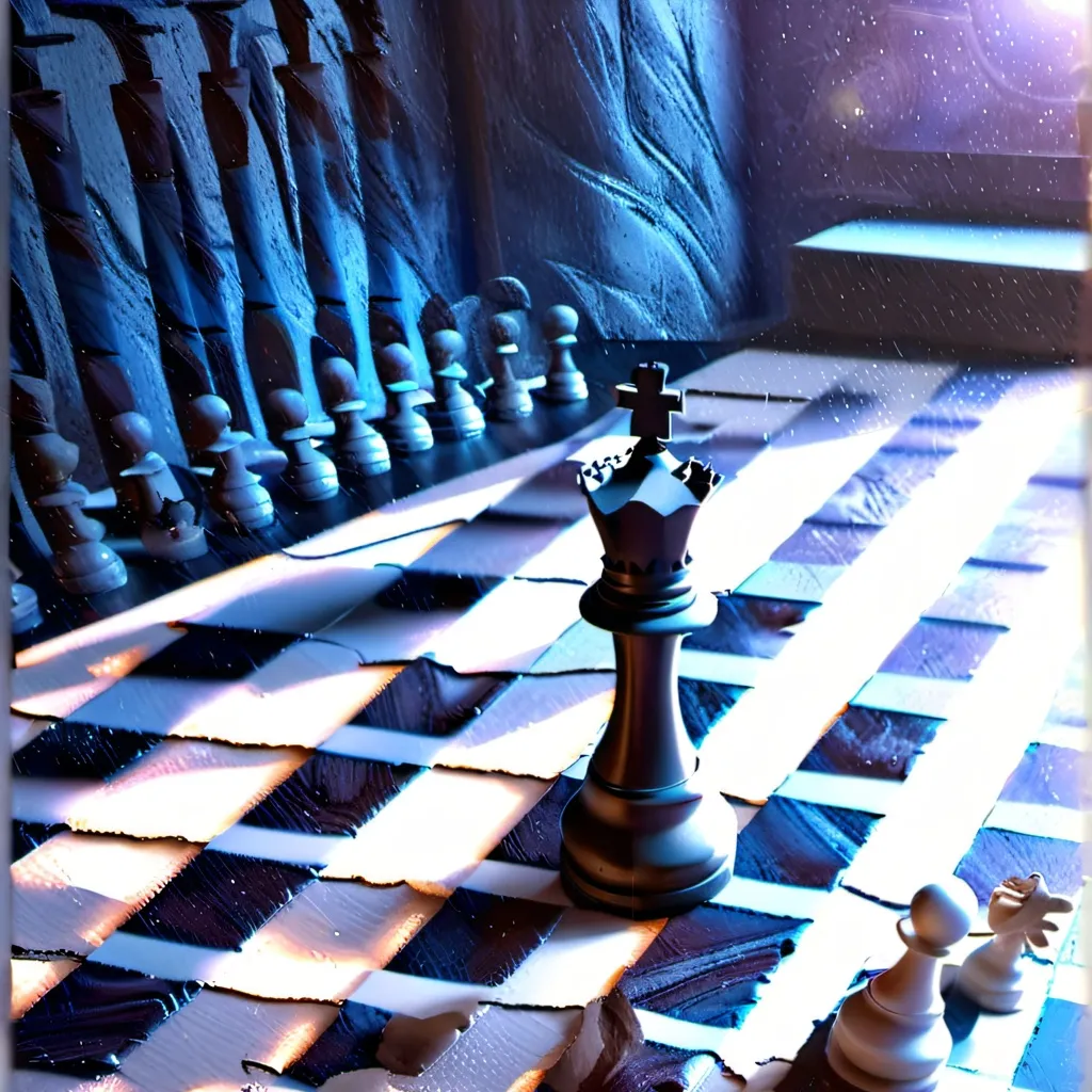 chat with ai character: chess game