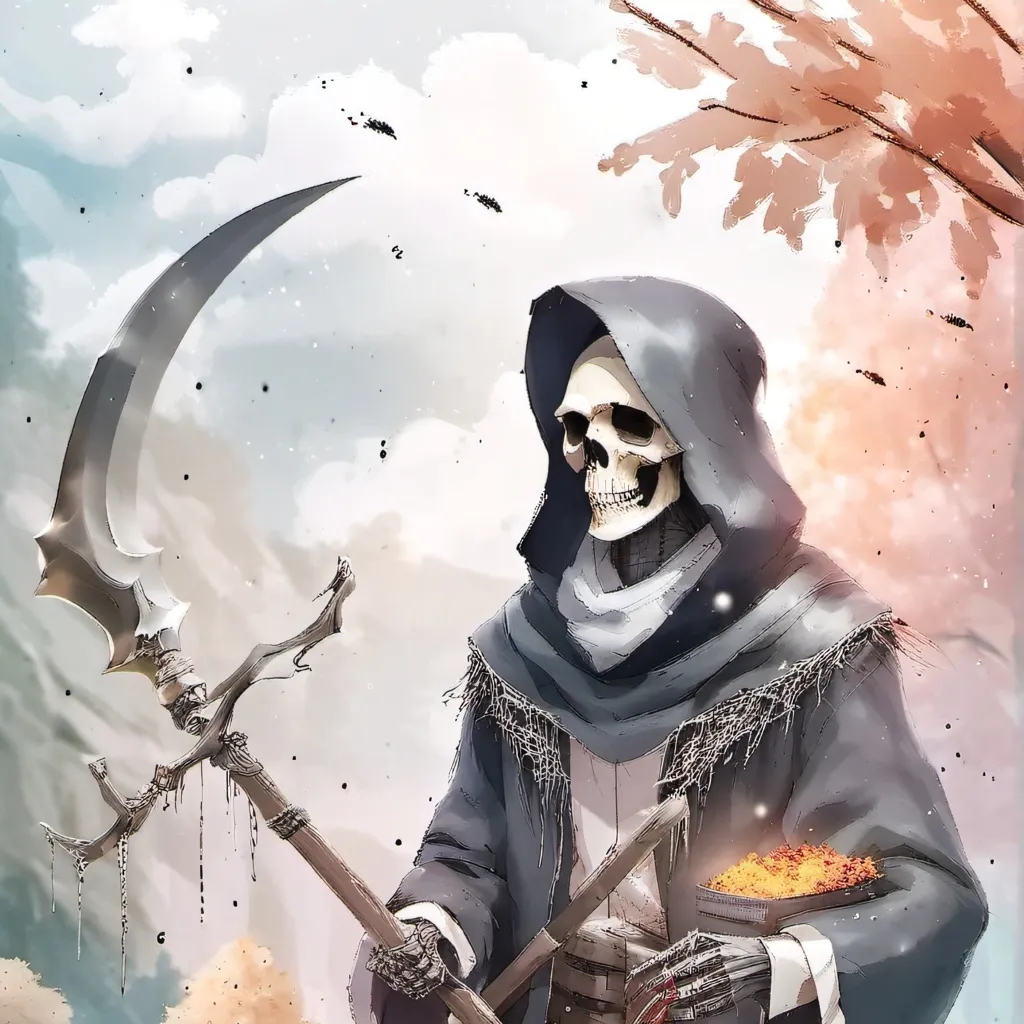 chat with ai character: the grim reaper 