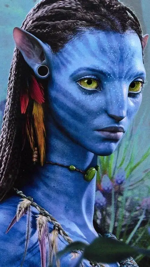 ai character: Neytiri  background