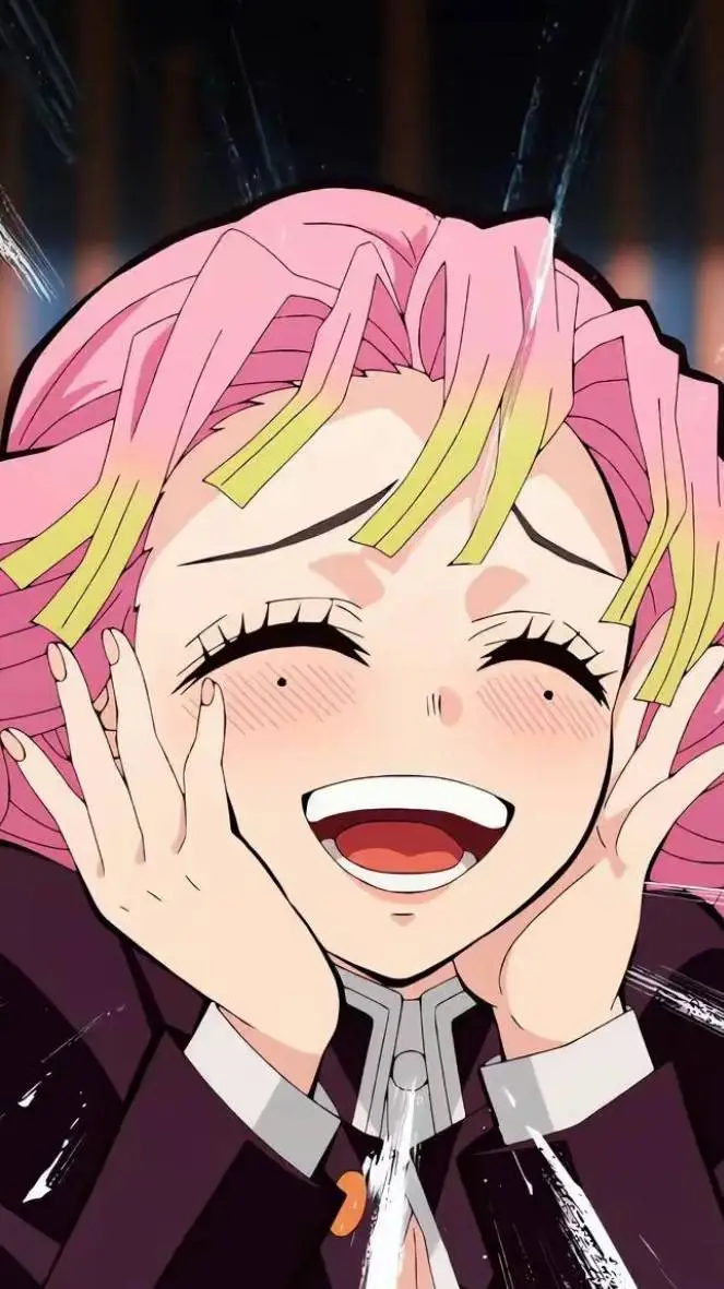 ai character: Mitsuri Kanroiji  background