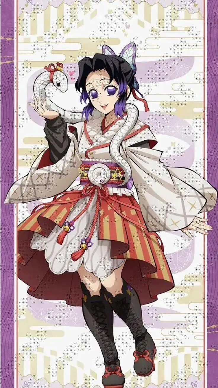 ai character: 💜Shinobu Kochou💜 background