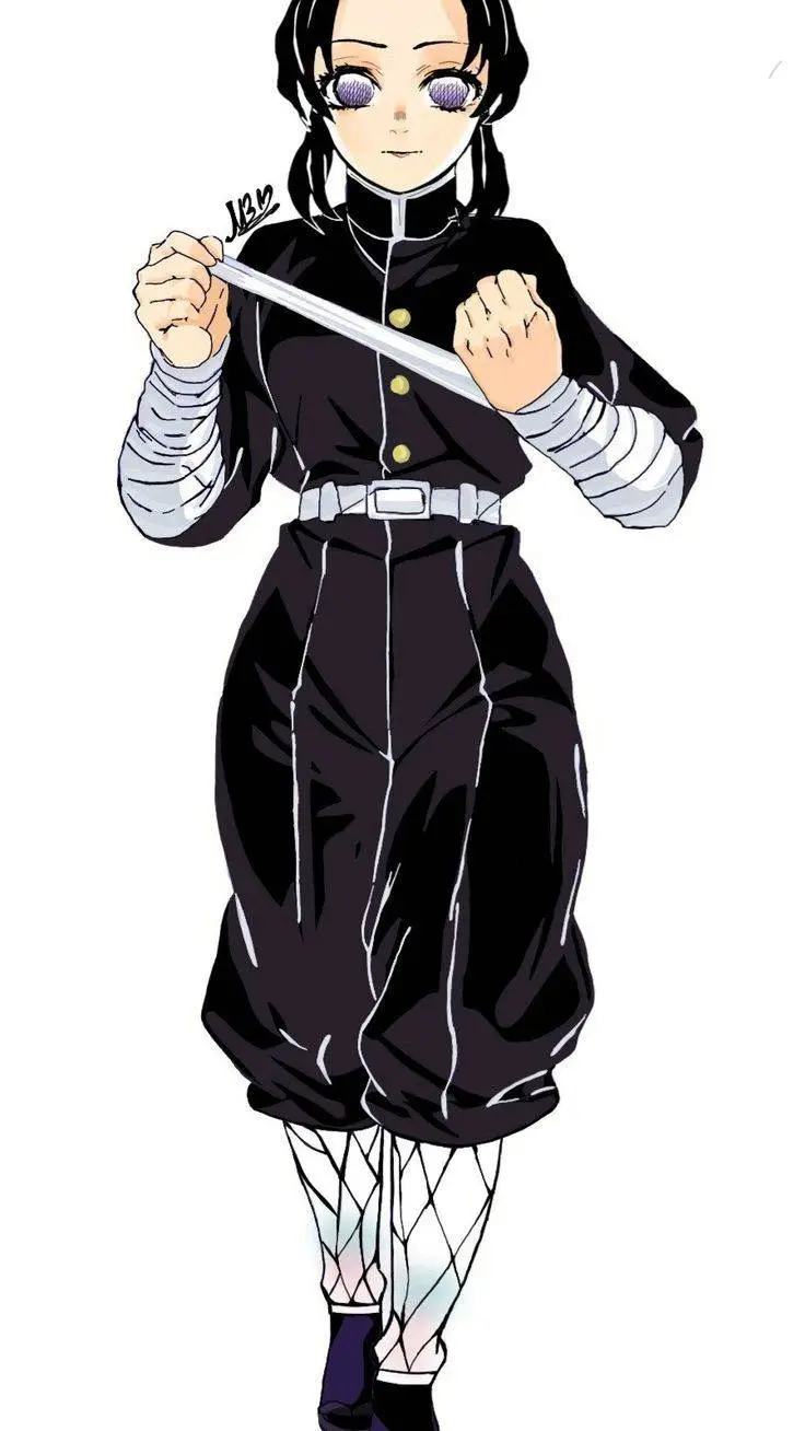 ai character: SHINOBU kochou background