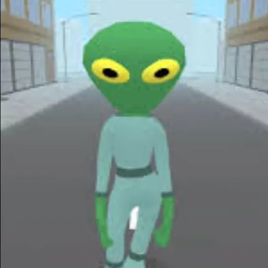 chat with ai character: Speedrunner Alien