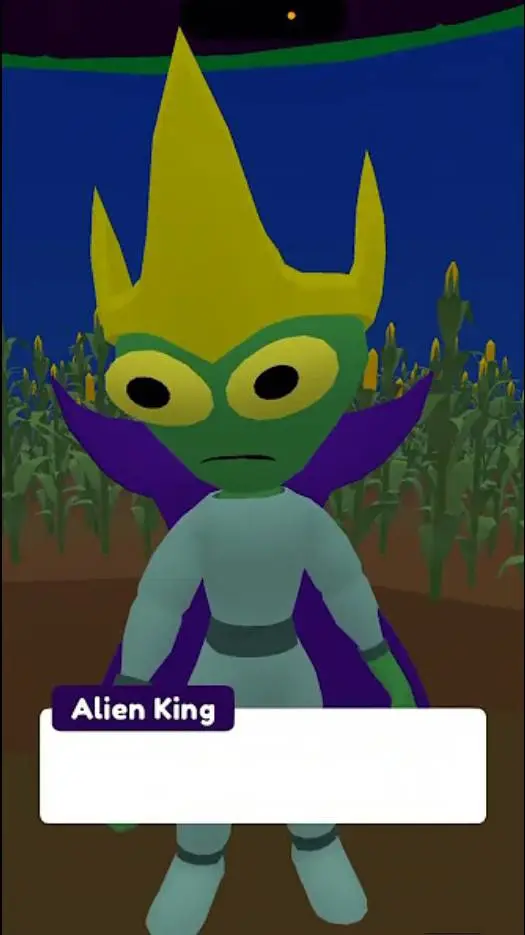 ai character: Alien King background
