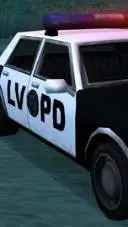 ai character: LVPD Cop Car background