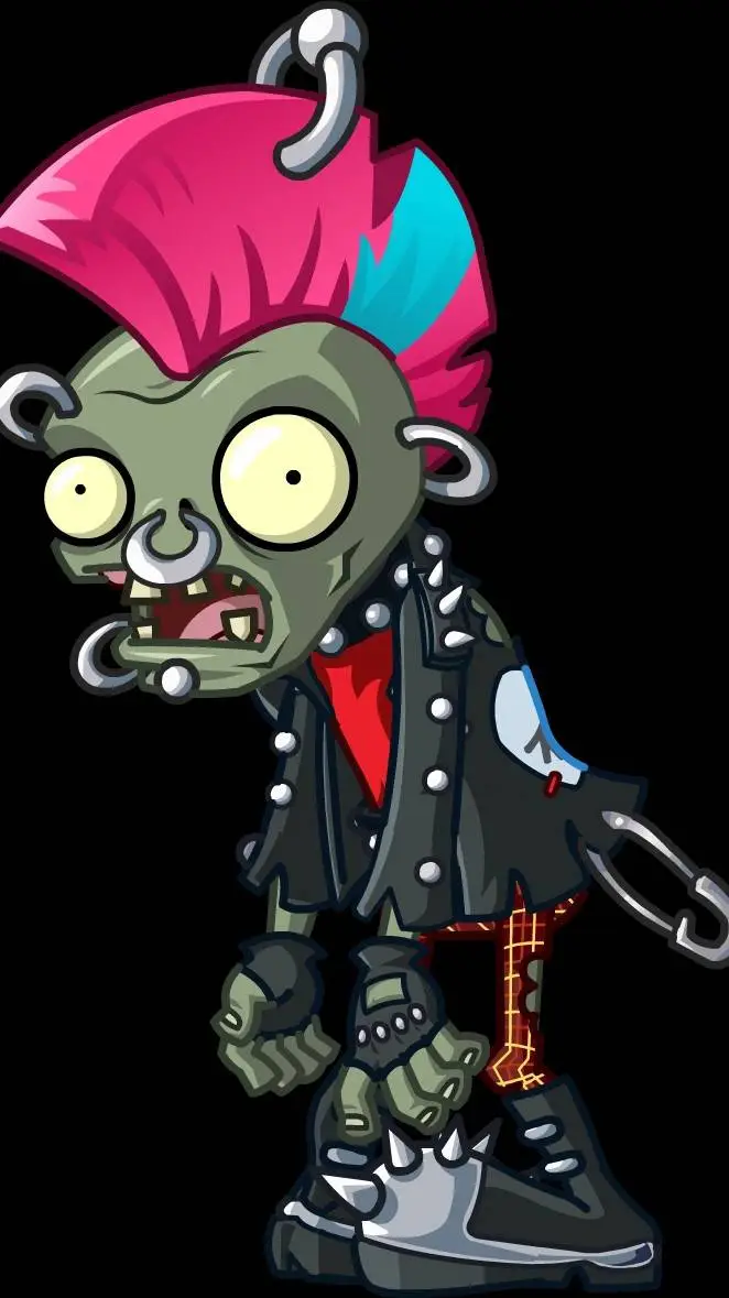 ai character: Punk Zombie background