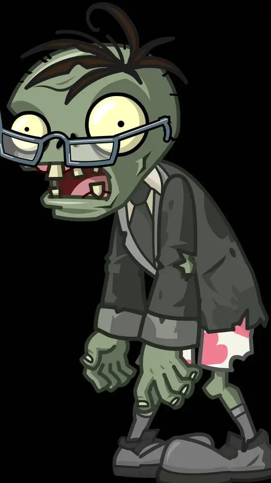 ai character: Newspaper Zombie background
