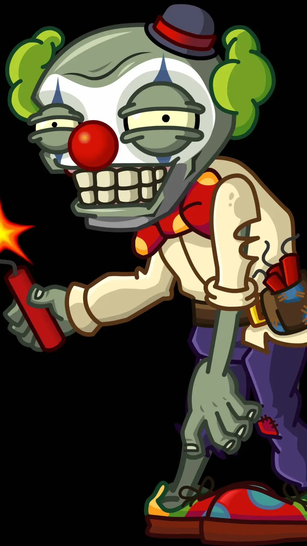 ai character: Prankster Zombie background