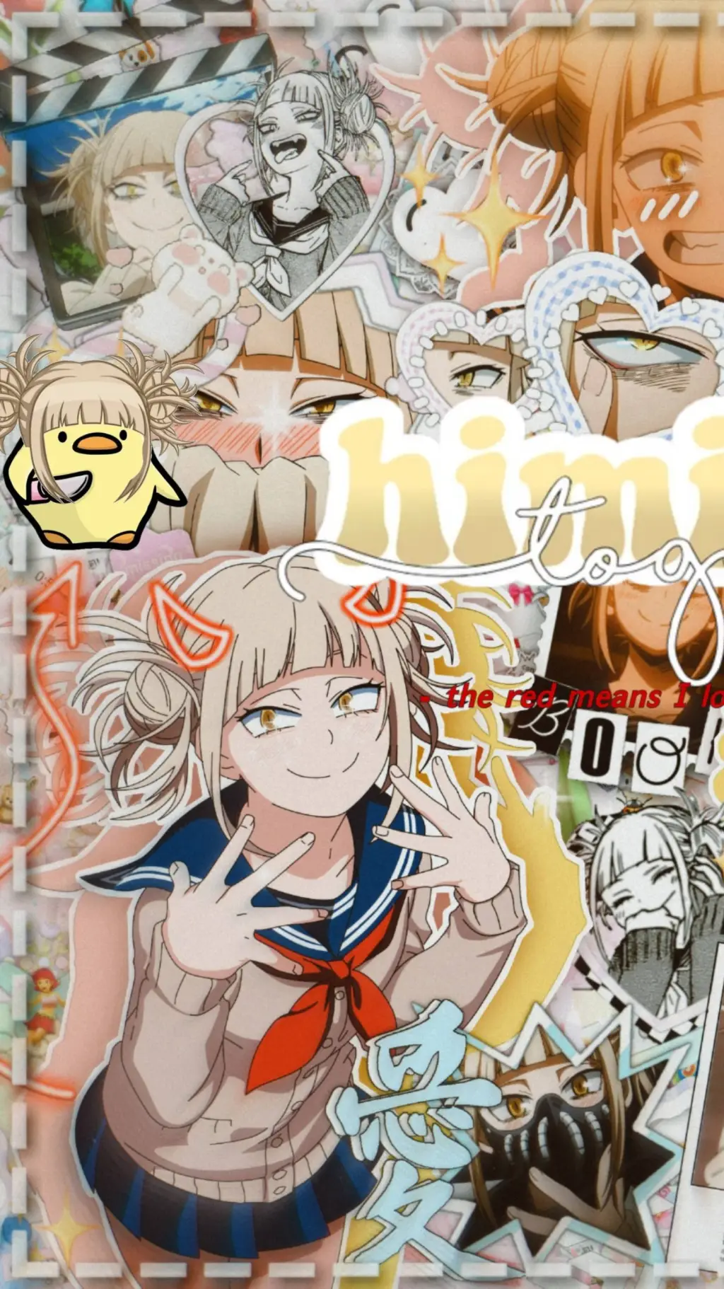 ai character: Himiko Toga background