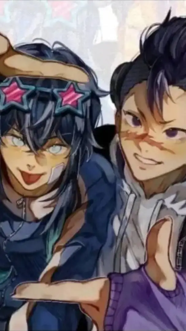 ai character: muichiro x genya background