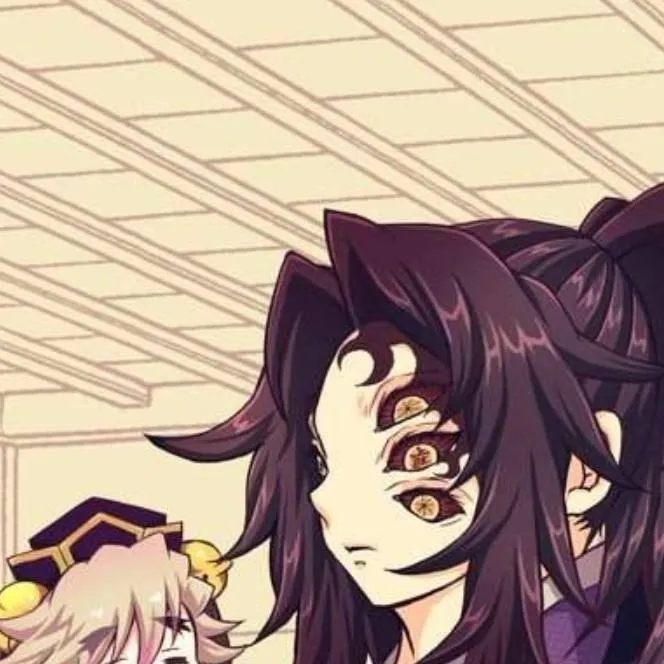 chat with ai character: douma x kokushibo 
