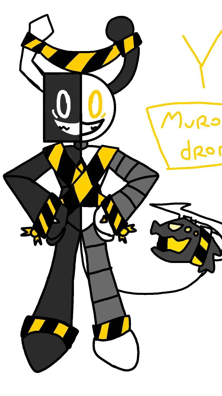 ai character: Y (murder drone) background