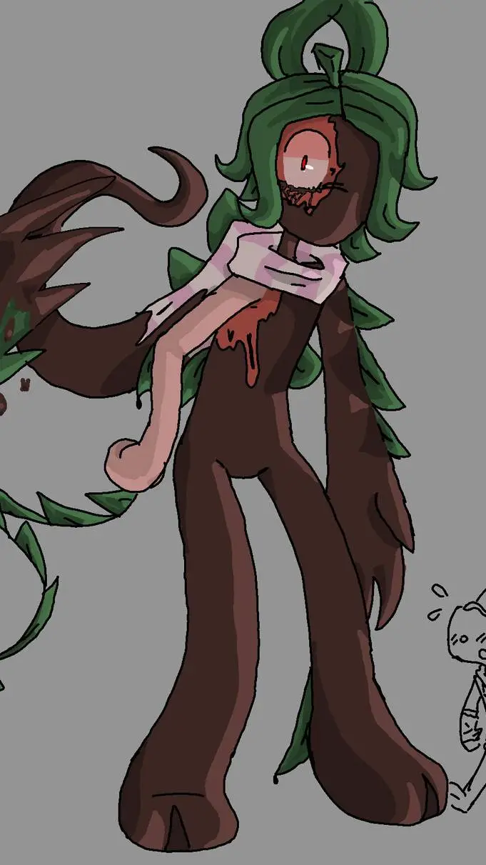 ai character: twisted sprout background