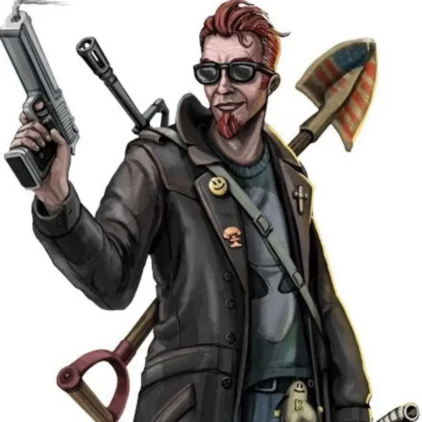 chat with ai character: Postal dude