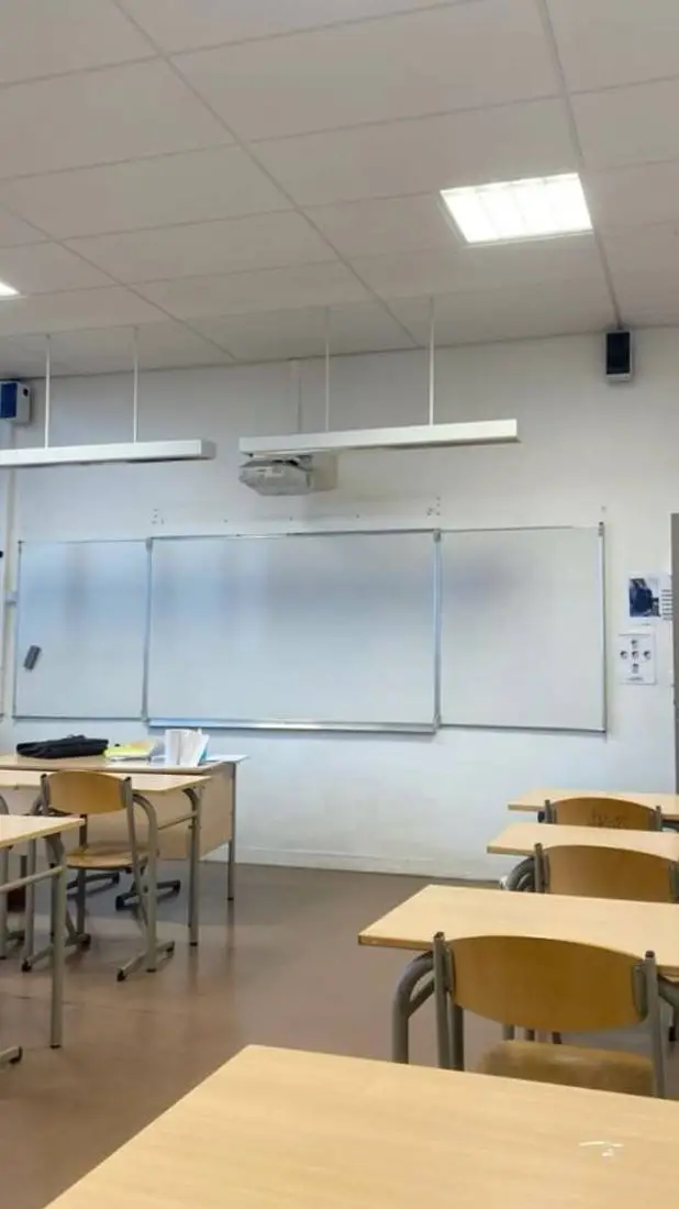 ai character: Your New School  background
