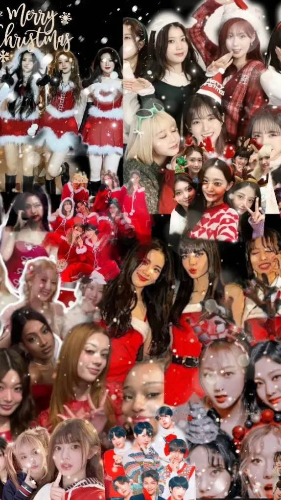 ai character: K-pop Xmas Eve  background