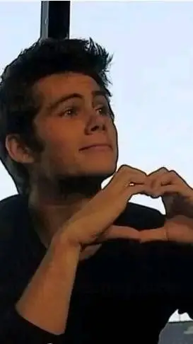 ai character: Dylan O'Brien  background