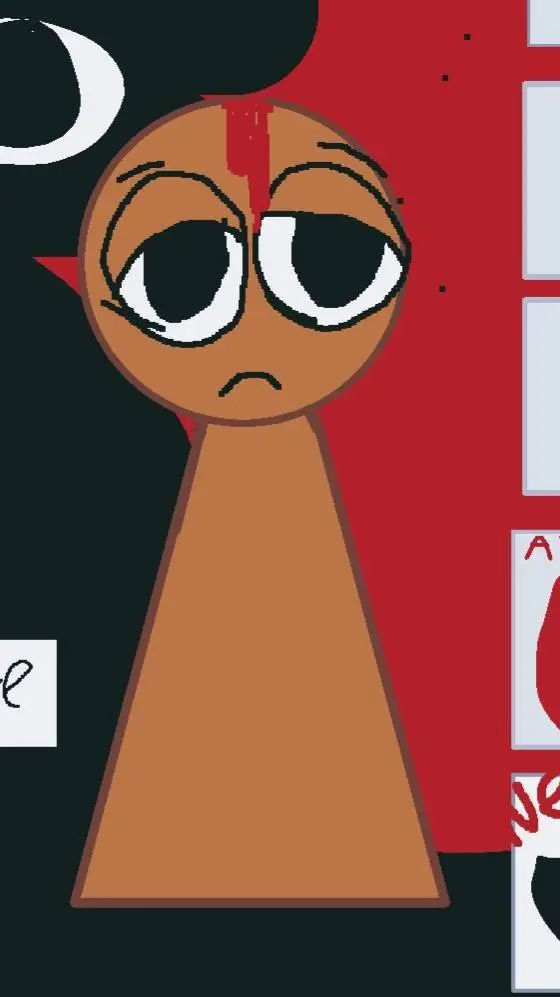 ai character: Horror th background