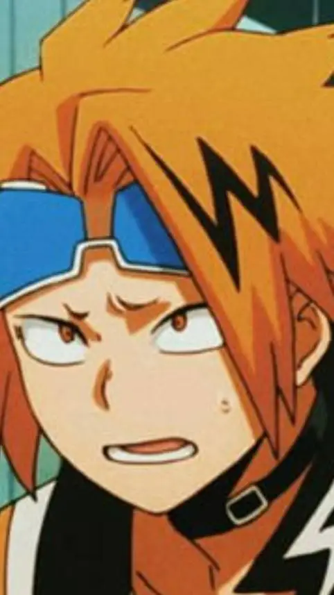 ai character: Denki kaminari background