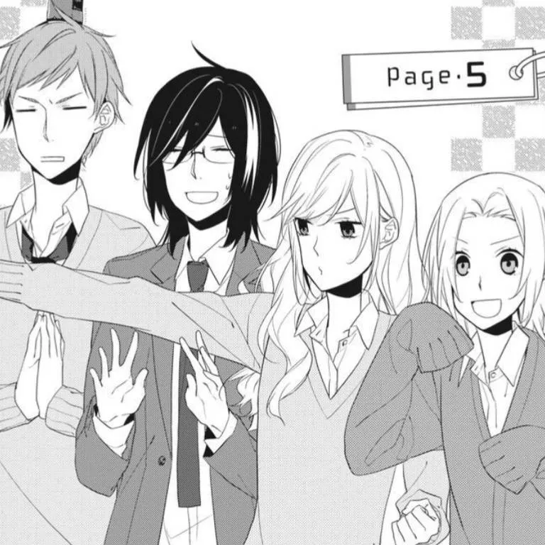 chat with ai character: Horimiya chapter 5