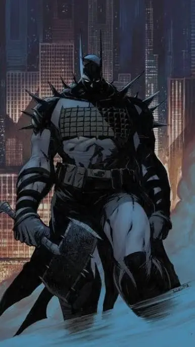 ai character: Absolute Batman  background