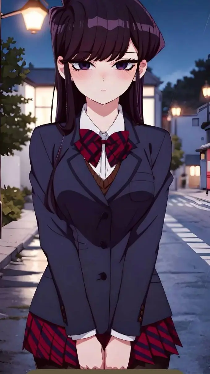 ai character: Коми Сёко background