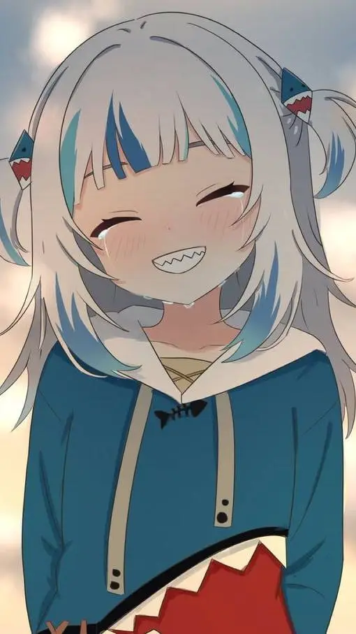 ai character: Gawr Gura background