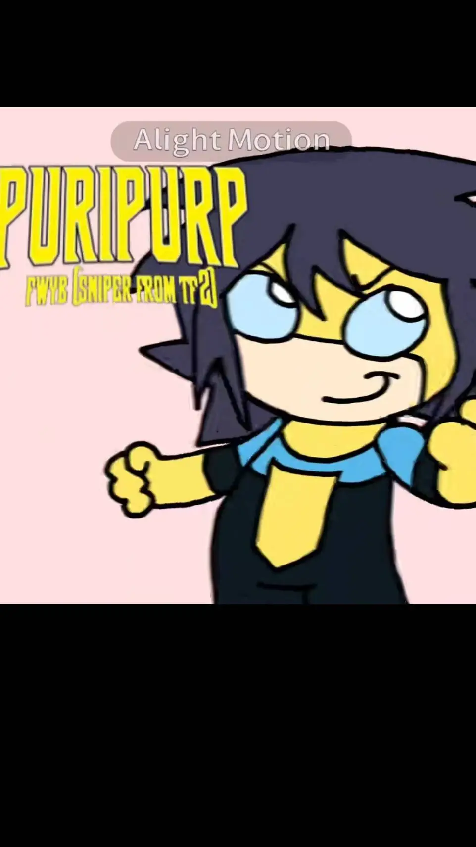 ai character: PURIPURP background