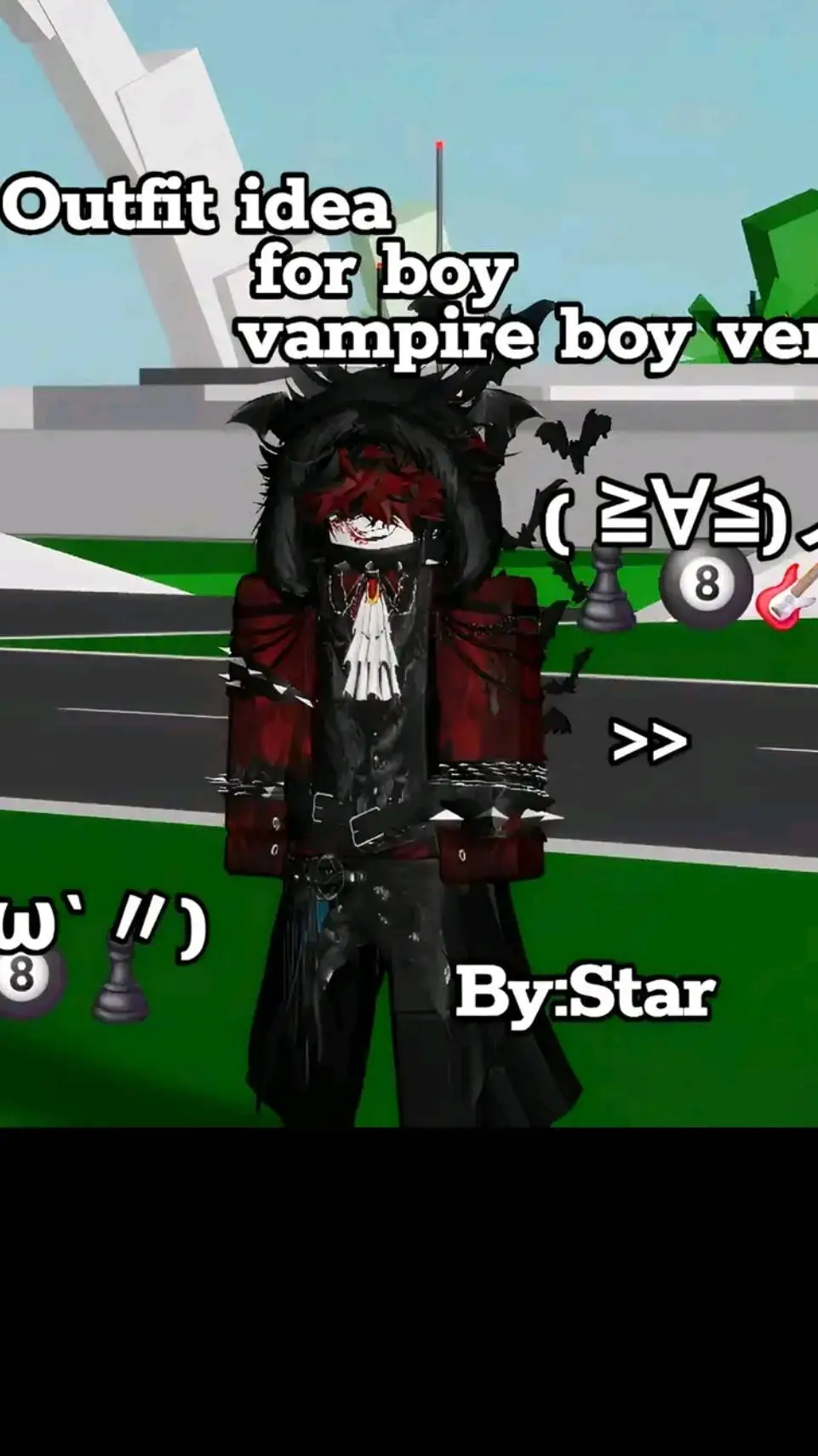 ai character: vampire background