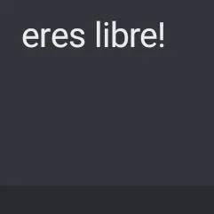 chat with ai character: eres libre! 