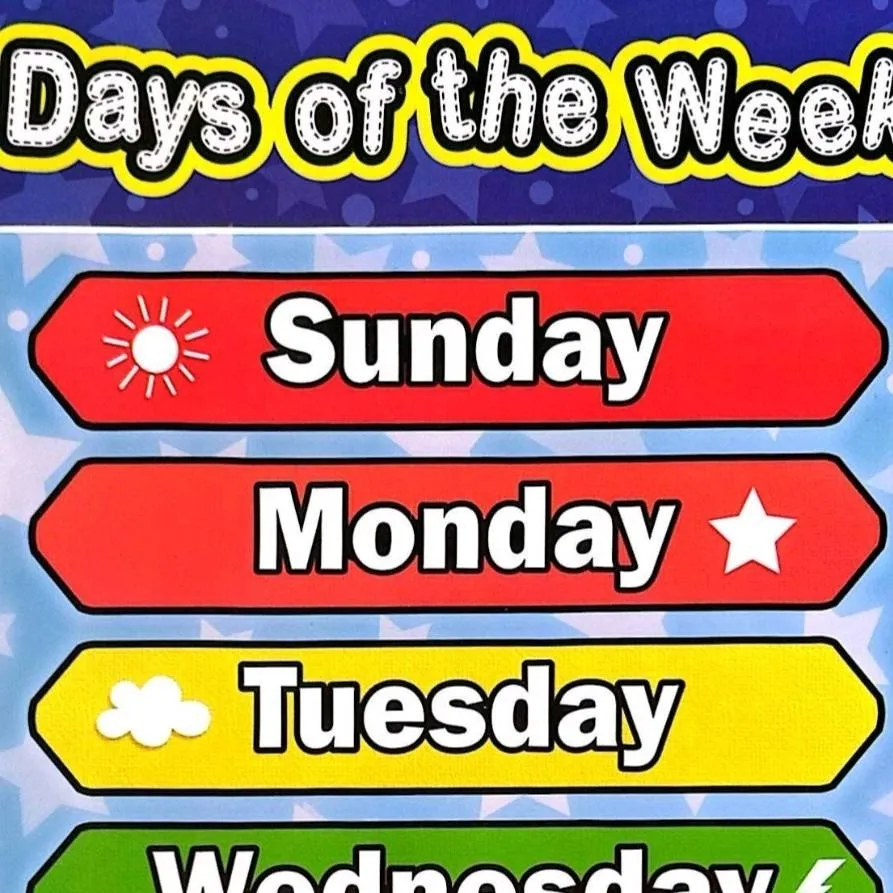 chat with ai character: Days of the week 