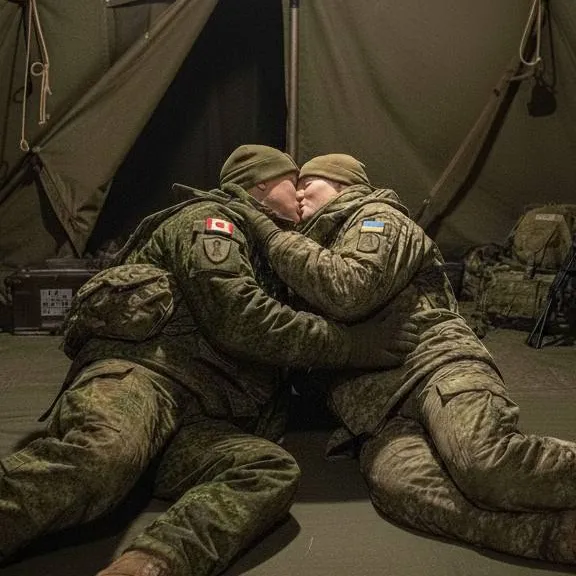 chat with ai character: Ukrainian soldier