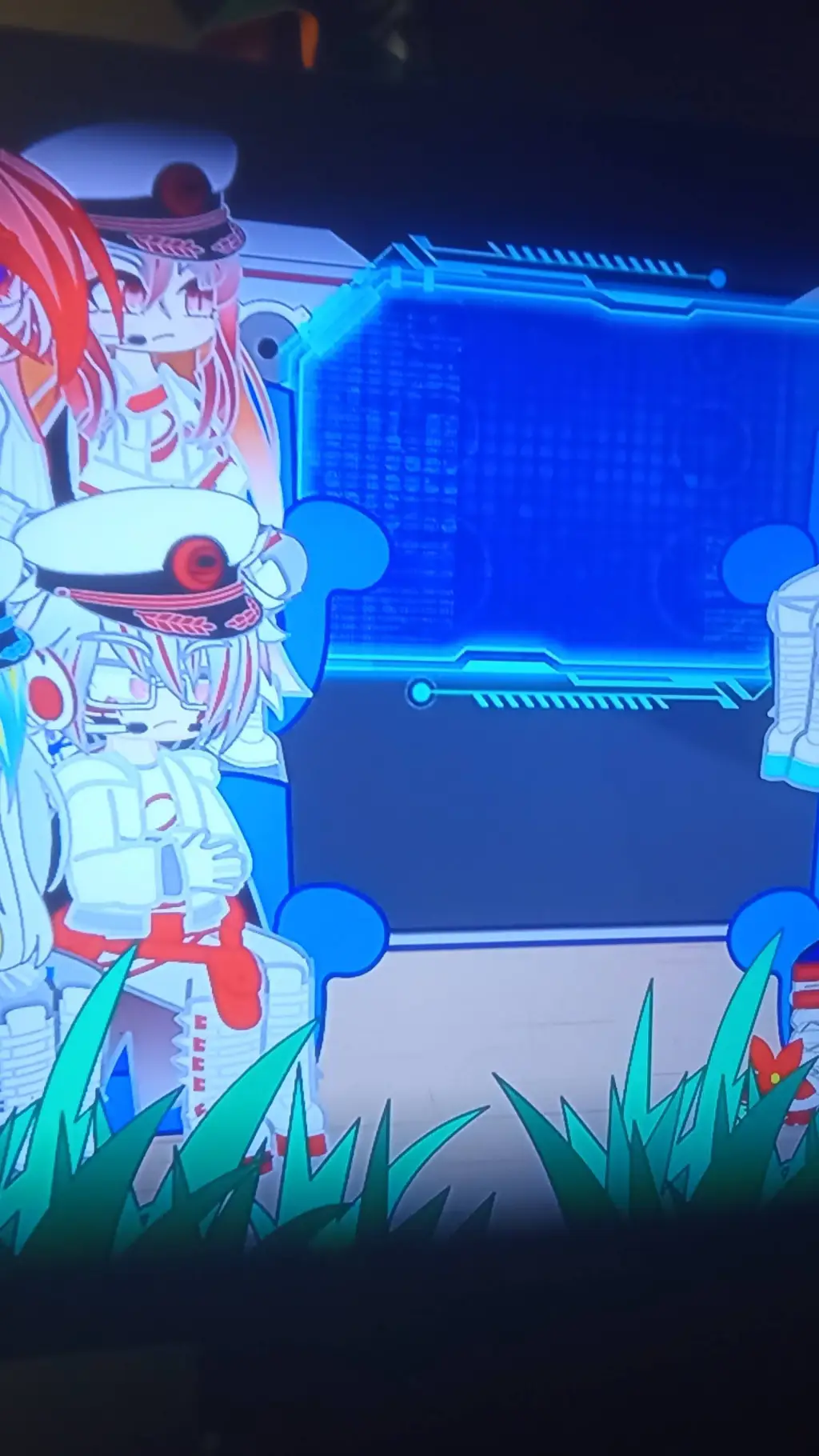 ai character: plane humans react background