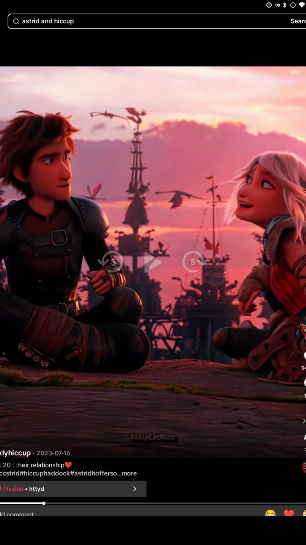 ai character: Astrid background