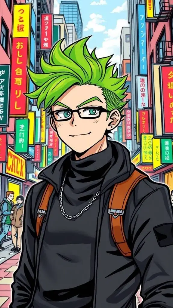 ai character: LeonnardoTR✔️ background