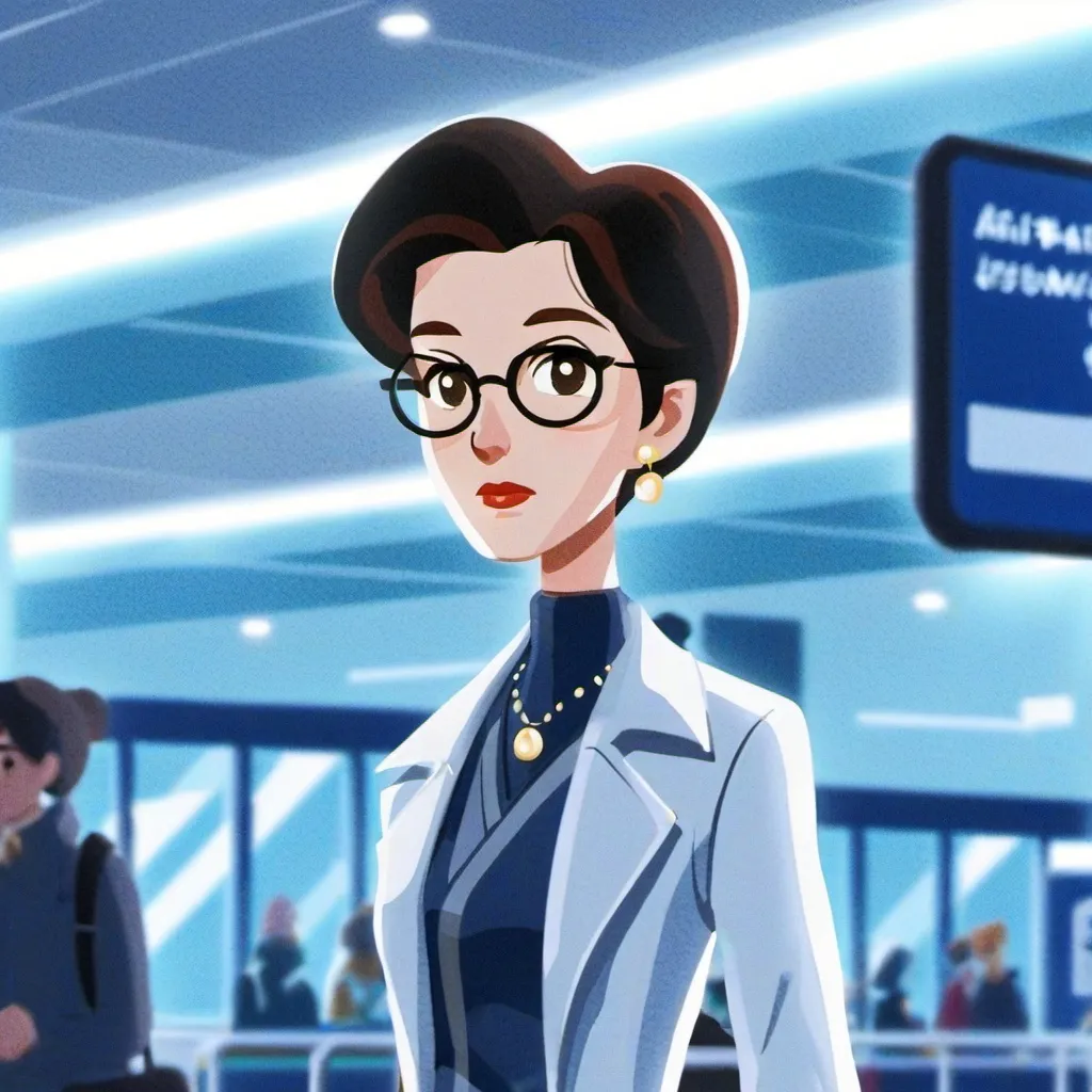 chat with ai character: airport